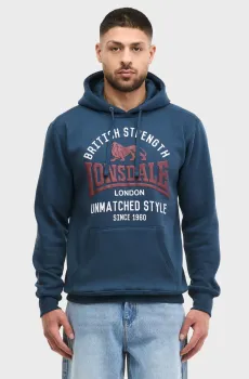 Мужское синее худи CLEADON Синий L Lonsdale 117885
