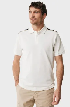 Мужское белое поло Белый XXL Mexx MF007101741M
