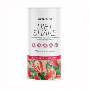Протеин BioTech USA Diet Shake Клубника, в порошке, 720 г Протеин BioTech USA Diet Shake Клубника, в порошке, 720 г
