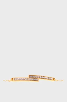 Женский золотистый браслет Croisе Золотой ONESIZE Les Interchangeables A45862