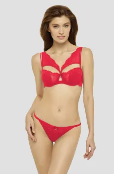 Женский красный бюстгальтер Красный 85B MARC&ANDRE S20-0512-BNH-LY