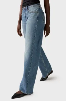 Женские голубые джинсы Low Loose Голубой 24-32 Levi’s® A5566;0028