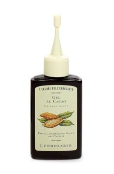 Оттеночный гель для волос с какао LErbolario Gel Al Cacao Тёмно-каштановый, 70 мл