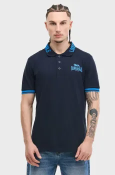 Мужское темно-синее поло BYERMOOR Синий XXL Lonsdale 117882