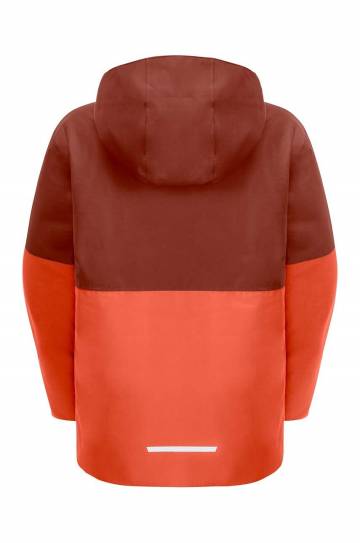 Детская куртка Jack Wolfskin цвет оранжевый 1610281 Детская куртка Jack Wolfskin цвет оранжевый 1610281