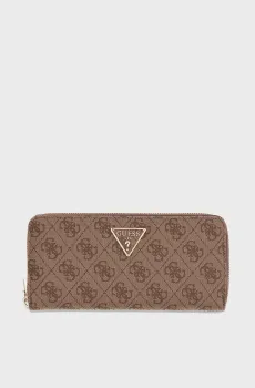 Женский бежевый кошелек с узором Бежевый ONESIZE Guess SWSG74.59146;LTL