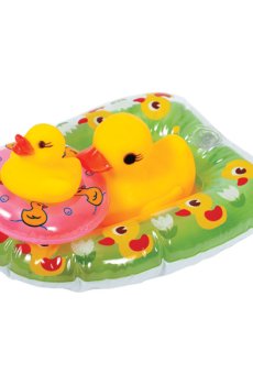 Набор резиновых игрушек для купания Курносики Спасательная лодочка, от 1 года (7120)