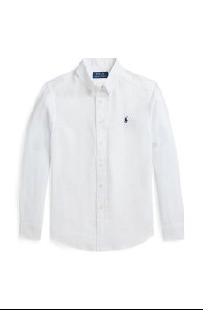 Детская льняная рубашка Polo Ralph Lauren