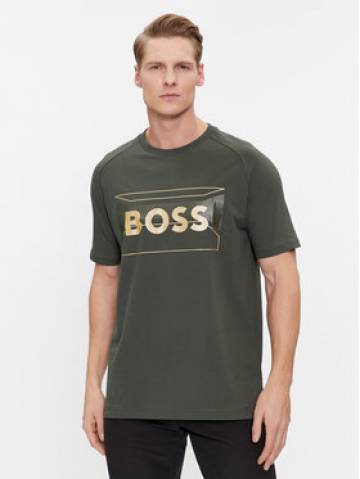 Boss Футболка 50514527 Зелений Regular Fit Boss Футболка 50514527 Зелений Regular Fit