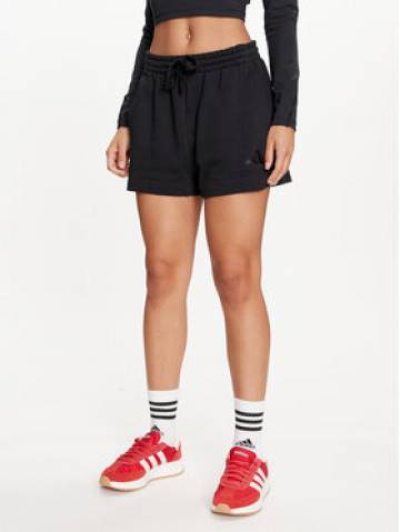 adidas Спортивні шорти ALL SZN French Terry JJ4920 Чорний Loose Fit adidas Спортивні шорти ALL SZN French Terry JJ4920 Чорний Loose Fit