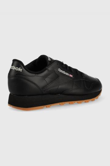 Кожаные кроссовки Reebok Classic GY0954 цвет чёрный GY0954-CBL/GR/RB Кожаные кроссовки Reebok Classic GY0954 цвет чёрный GY0954-CBL/GR/RB