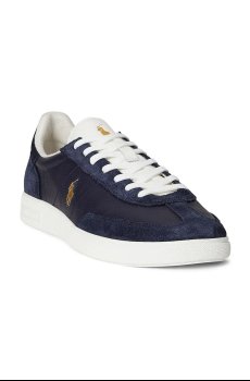 Кожаные кроссовки Polo Ralph Lauren LEATHER.SUEDE.BEDFORD