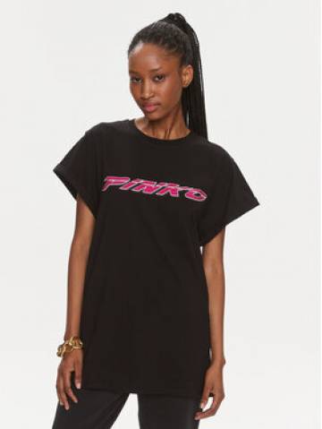 Pinko Футболка 103138 A1P7 Чорний Relaxed Fit Pinko Футболка 103138 A1P7 Чорний Relaxed Fit
