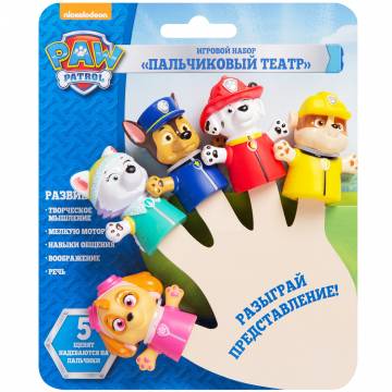 Ігровий набір Paw Patrol Пальчиковий театр (122035) Ігровий набір Paw Patrol Пальчиковий театр (122035)