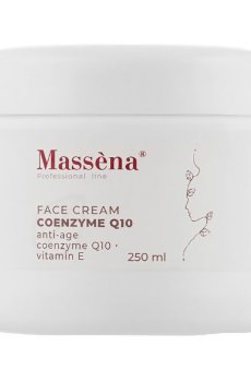 Антивозрастной крем для лица Massena Face Cream с коэнзимом Q10, 250 мл