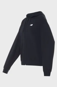 Женское черное худи NB SMALL LOGO Черный S New Balance WJ41501BK