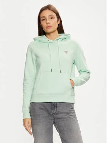 Guess Світшот W4YQ04 KC811 Зелений Regular Fit Guess Світшот W4YQ04 KC811 Зелений Regular Fit