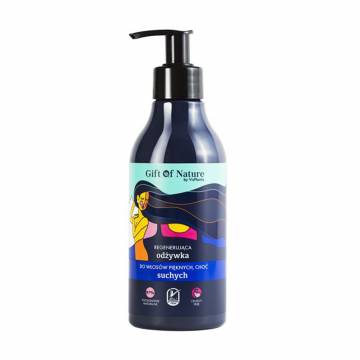 Кондиционер Gift of Nature Jasmine Hydrolate Regenerating Conditioner для сухих волос, 300 мл Кондиционер Gift of Nature Jasmine Hydrolate Regenerating Conditioner для сухих волос, 300 мл