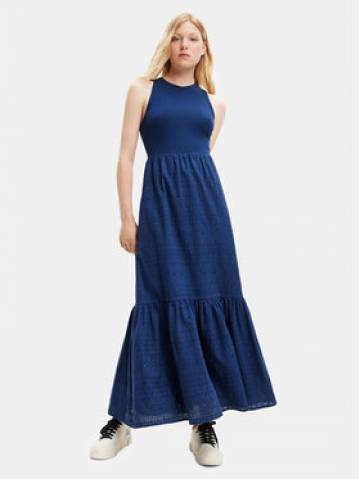 Desigual Повсякденна сукня 23SWVW84 Cиній Regular Fit Desigual Повсякденна сукня 23SWVW84 Cиній Regular Fit