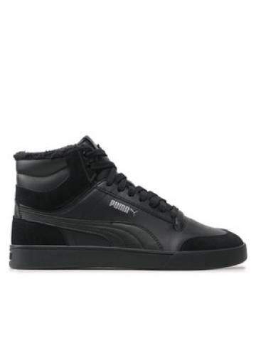 Puma Снікерcи Shuffle Mid Fur 387609 01 Чорний Puma Снікерcи Shuffle Mid Fur 387609 01 Чорний
