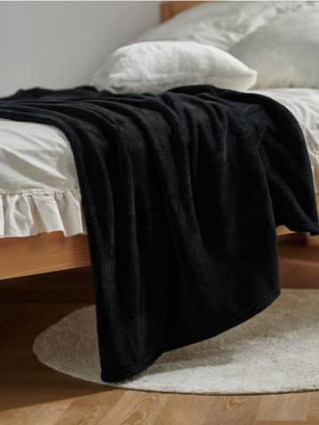 Плед - чорний