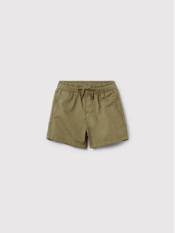 OVS Шорти з тканини 1474489 Зелений Regular Fit OVS Шорти з тканини 1474489 Зелений Regular Fit
