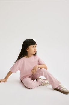 Reserved - Бавовняний комплект - пильно-рожевий - 119HN-39X