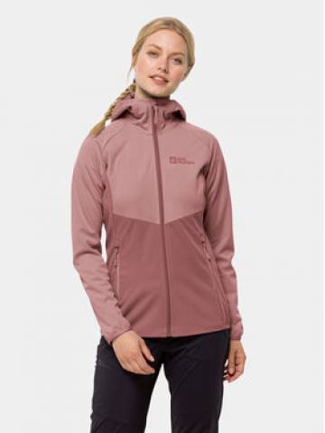 Jack Wolfskin Куртка softshell Go Hike Softshell 1306862 Бордовий Regular Fit Jack Wolfskin Куртка softshell Go Hike Softshell 1306862 Бордовий Regular Fit