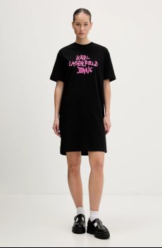 Хлопковое платье Karl Lagerfeld Jeans