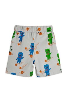 Детские хлопковые шорты Mini Rodini Aliens