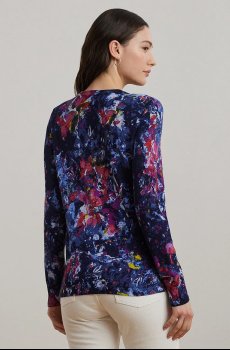 Хлопковый лонгслив Lauren Ralph Lauren