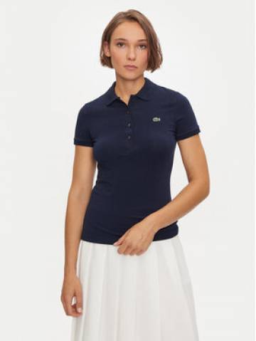 Lacoste Поло DF3443 Cиній Slim Fit Lacoste Поло DF3443 Cиній Slim Fit