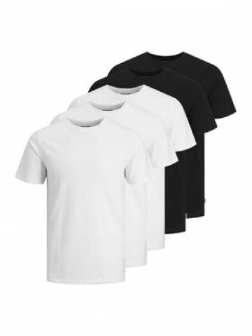 Jack&Jones Набір з 5 футболок Basic 12191190 Кольоровий Regular Fit Jack&Jones Набір з 5 футболок Basic 12191190 Кольоровий Regular Fit