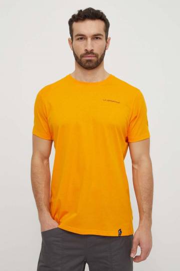 Футболка LA Sportiva Back Logo мужская цвет оранжевый с принтом F04102102 Футболка LA Sportiva Back Logo мужская цвет оранжевый с принтом F04102102