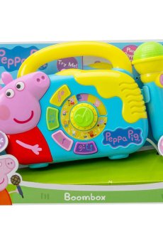 Детская музыкальная игрушка Peppa Pig Бумбокс Пеппы, от 1.5 года (1684914)