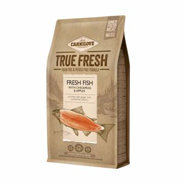 Сухой корм для взрослых собак всех пород Carnilove True Fresh с рыбой, 4 кг Сухой корм для взрослых собак всех пород Carnilove True Fresh с рыбой, 4 кг