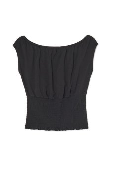 Cropp - Топ в смужку - чорний