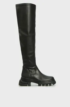 Женские черные ботфорты TJW LIGHTWEIGHT OTK BOOT Черный 39 Tommy Jeans EN0EN02634