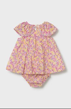 Детское хлопковое платье Mayoral Newborn