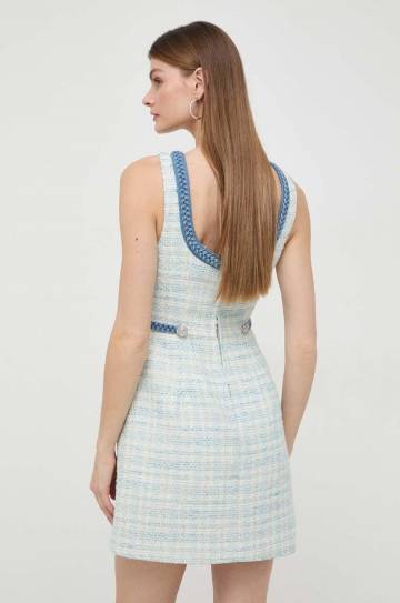 Платье с примесью шерсти Guess mini облегающее Платье с примесью шерсти Guess mini облегающее
