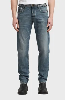 Мужские синие джинсы Morry FWD Regular Tapered Синий 28-32 G-Star RAW D26141,D775