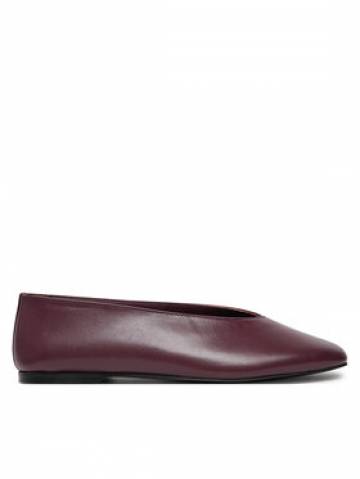 Calvin Klein Балетки HW0HW02441 Бордовий Calvin Klein Балетки HW0HW02441 Бордовий