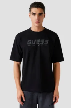 Мужская черная футболка Черный M Guess Z5BI03.K1871;JBLK