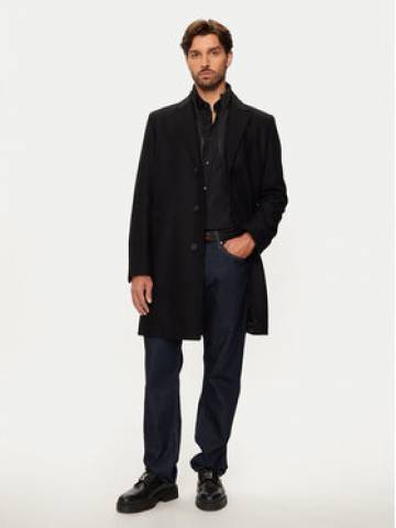 Hugo Демісезонний плащ Milogan2441 50528836 Чорний Regular Fit Hugo Демісезонний плащ Milogan2441 50528836 Чорний Regular Fit