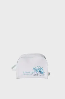 Женская голубая косметичка Stitch Голубой ONESIZE womensecret 4843106