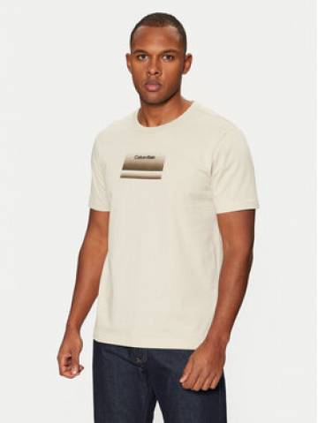 Calvin Klein Футболка K10K113803 Бежевий Regular Fit Calvin Klein Футболка K10K113803 Бежевий Regular Fit