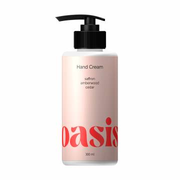 Парфюмированный крем для рук Oasis Baccarat Rouge Saffron Amberwood Cedar Hand Cream, 300 мл Парфюмированный крем для рук Oasis Baccarat Rouge Saffron Amberwood Cedar Hand Cream, 300 мл