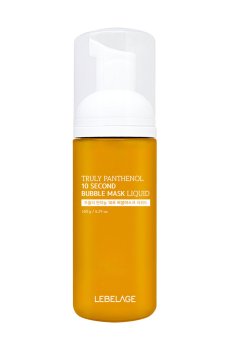 Пенистая маска для лица Lebelage Truly Panthenol 10 Second Bubble Mask Liquid, 150 г