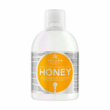 Восстанавливающий шампунь для волос Kallos Cosmetics Repairing Shampoo With Pure Honey Extract с экстрактом меда, 1 л Восстанавливающий шампунь для волос Kallos Cosmetics Repairing Shampoo With Pure Honey Extract с экстрактом меда, 1 л