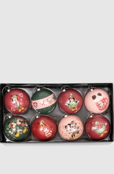 Набор елочных шаров Mickey and Friends 8 шт